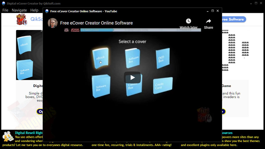 Free Digital Ecover Creator Software 8